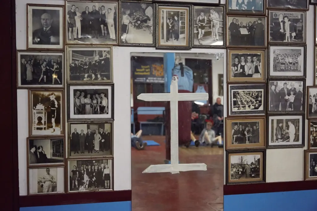 West Ham Amateur Boxing Club — documentary and portrait photograph in London, UK, frame 13 of 28.